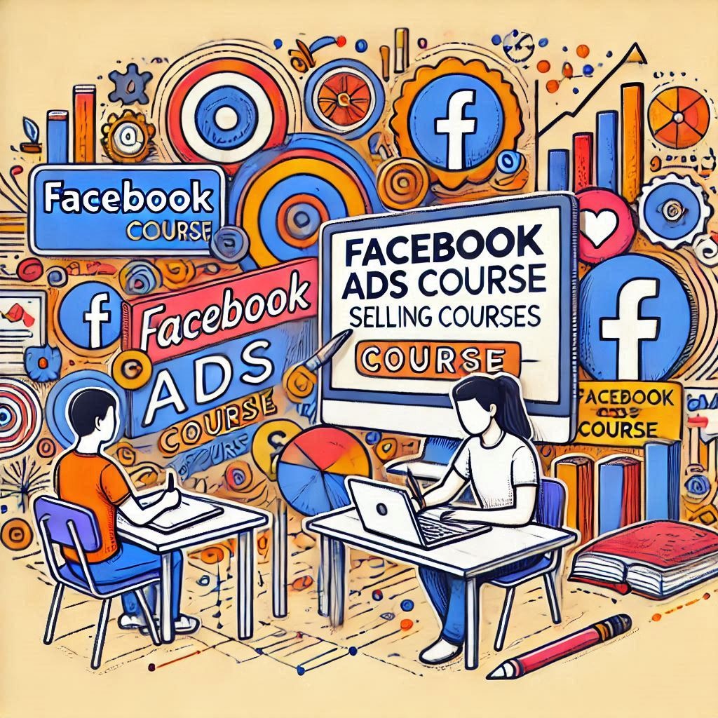 Facebook Ads Course For selling courses